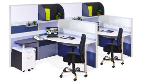 office furniture singapore office partition 28mm Office Cubicle 42 desk screen